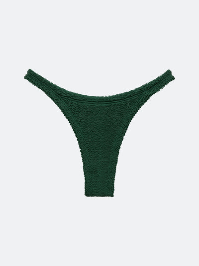 BALBOA CHEEKY BIKINI BOTTOM - FOREST GREEN