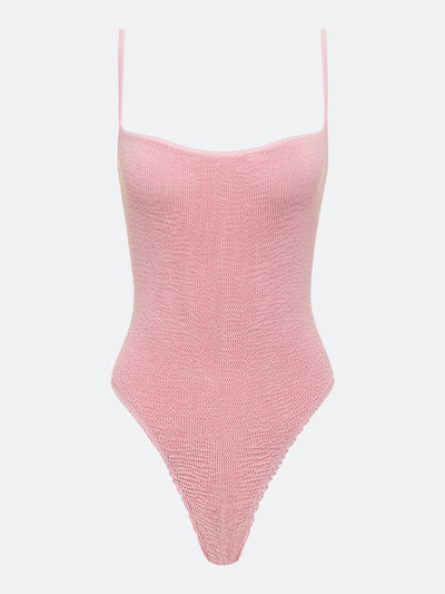 BALBOA THIN STRAP ONE PIECE - BABY PINK