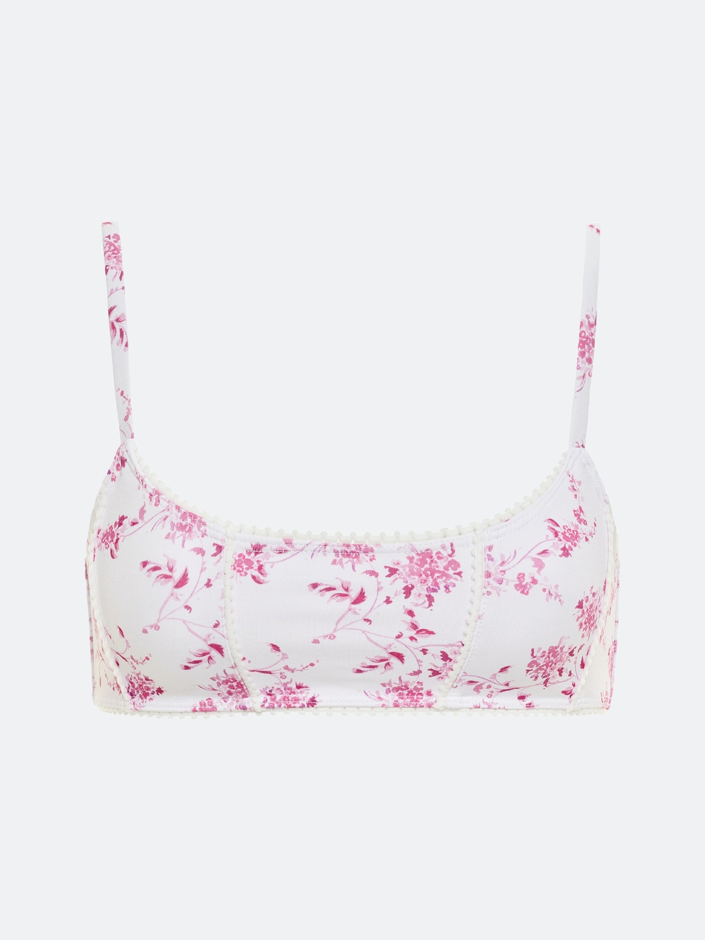 NANTUCKET BIKINI TOP - PINK FLORAL