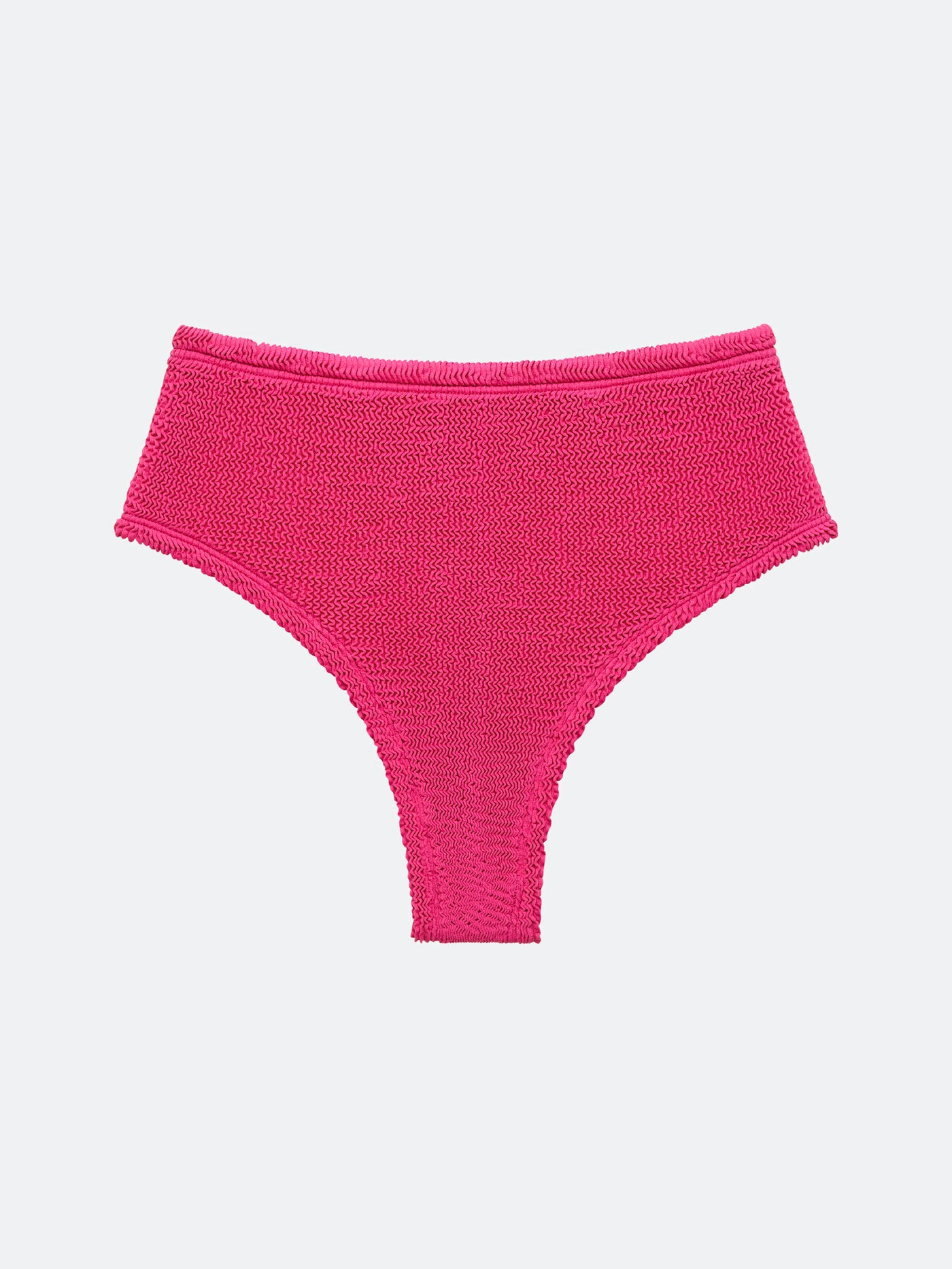 BALBOA HIGH WAISTED BIKINI BOTTOM - MAGENTA