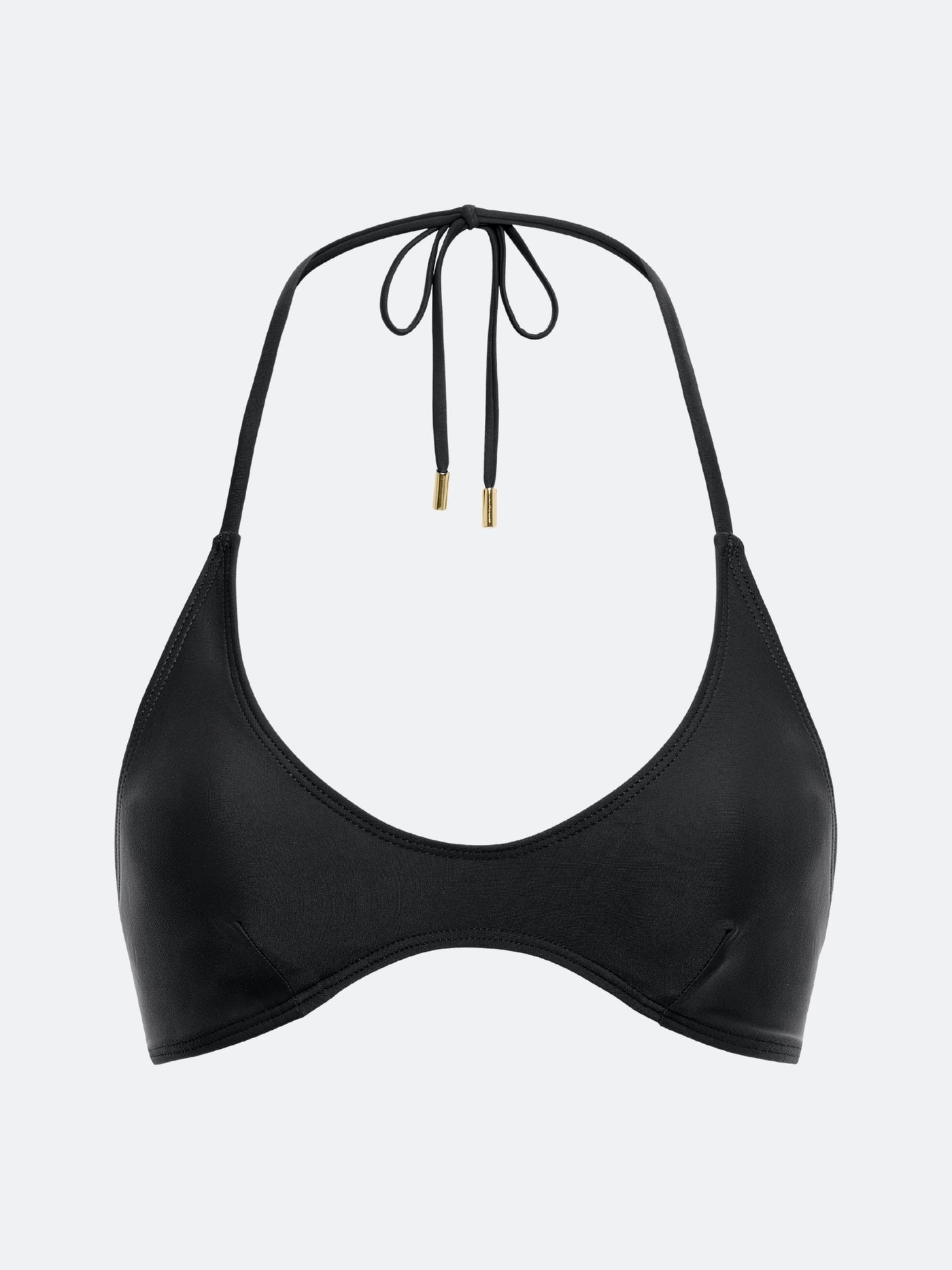 MADEIRA BIKINI TOP - BLACK