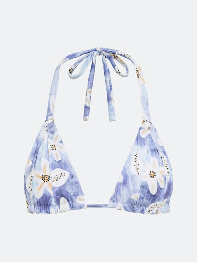 KIAWAH BIKINI TOP - TIE DYE FLORAL