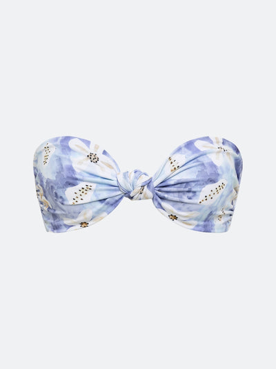 MENTON BIKINI TOP - TIE DYE FLORAL