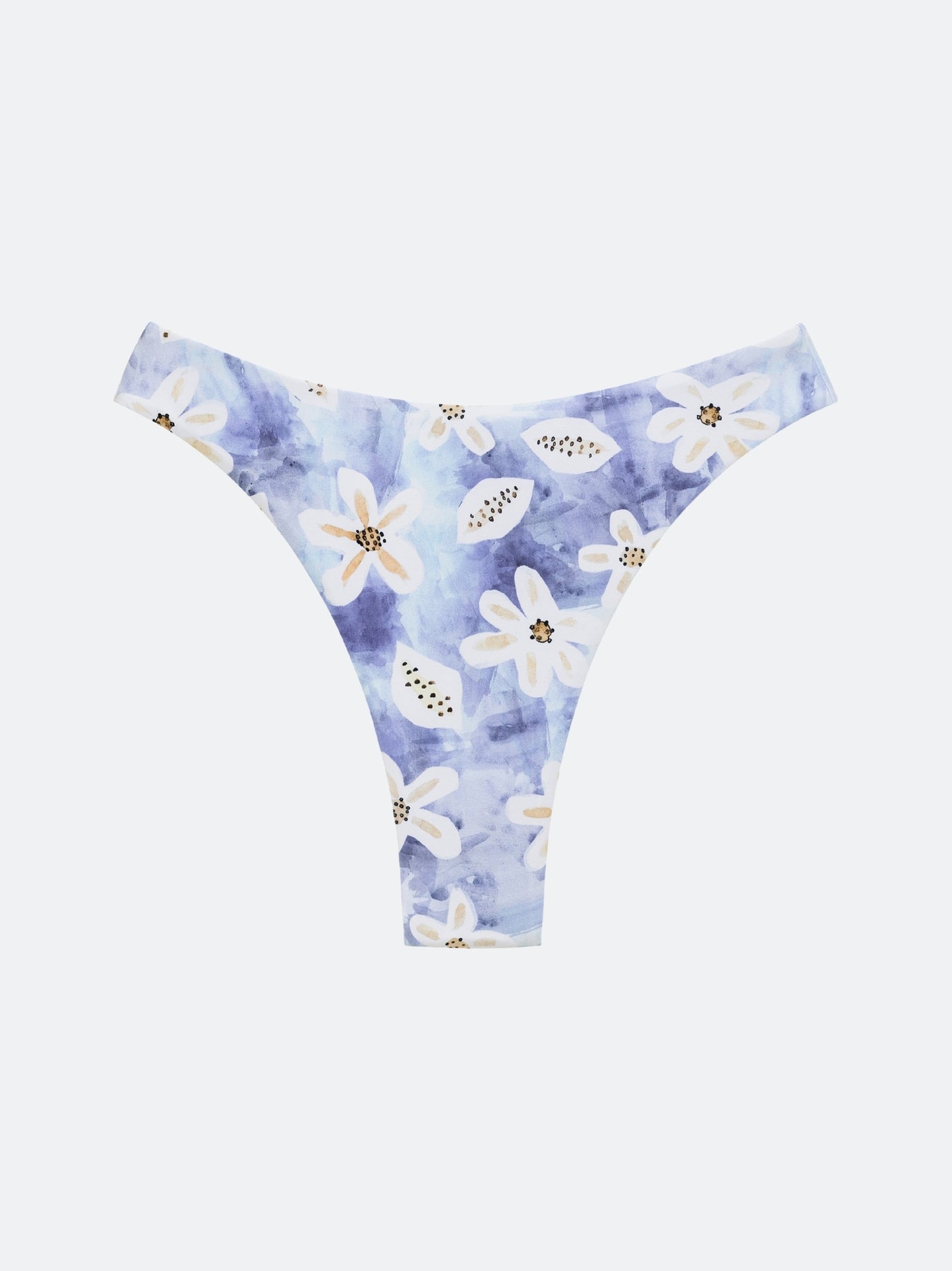 MENTON BIKINI BOTTOM - TIE DYE FLORAL