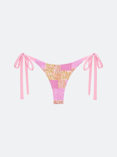 MADAKET BIKINI BOTTOM - PINK PAISLEY