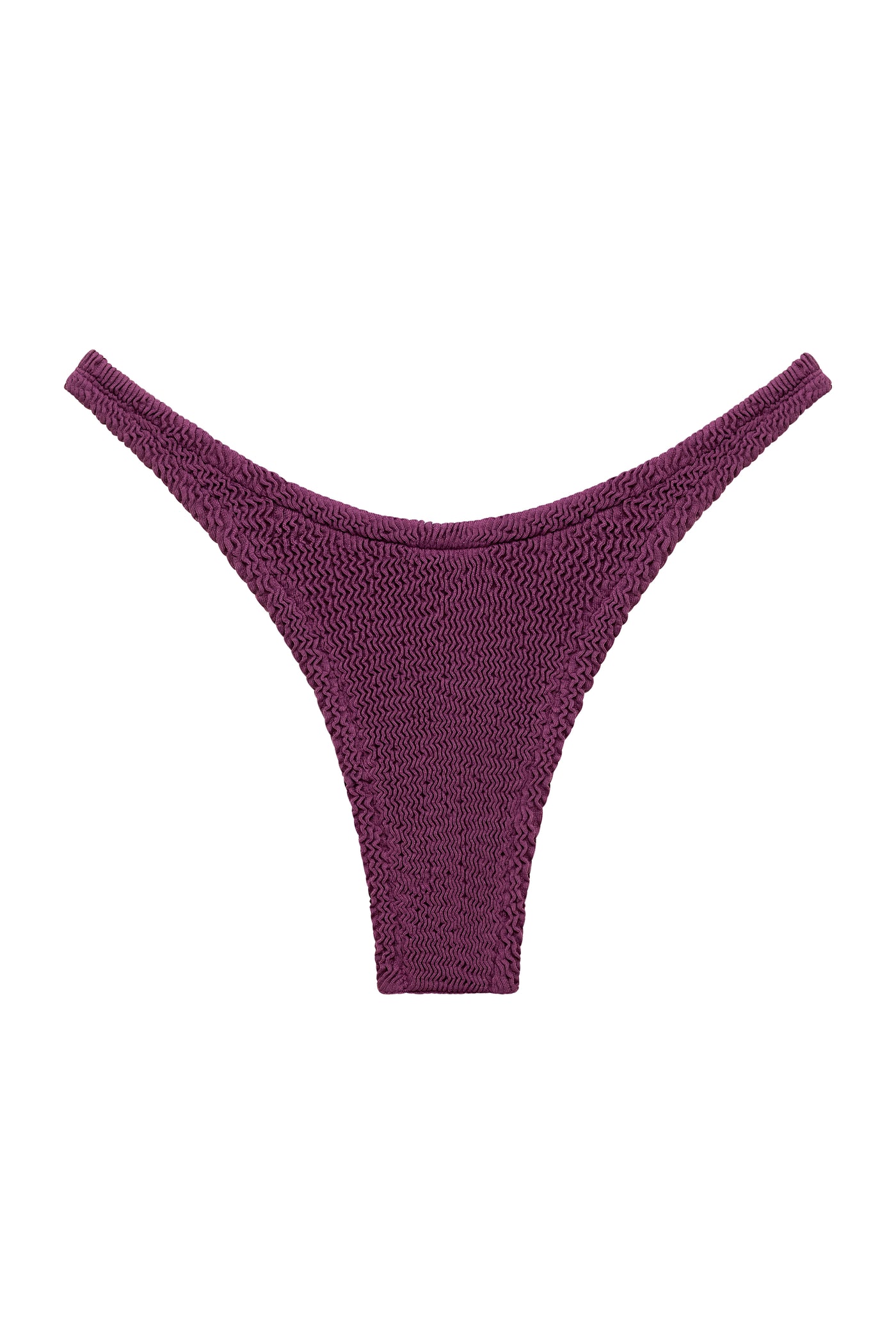 BALBOA CHEEKY BIKINI BOTTOM - PLUM