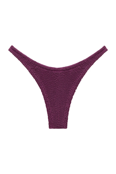 BALBOA CHEEKY BIKINI BOTTOM - PLUM