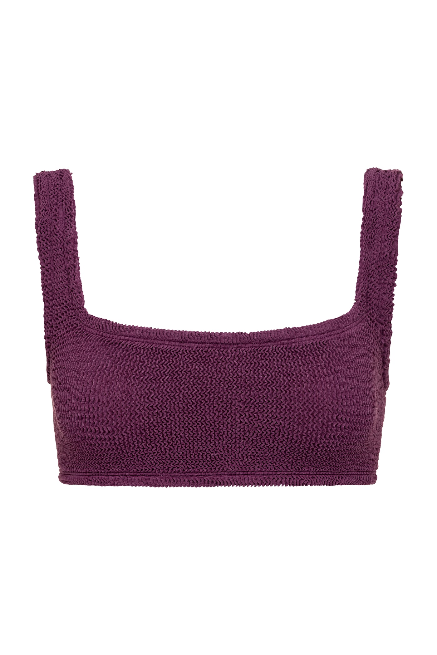 BALBOA BIKINI TOP - PLUM