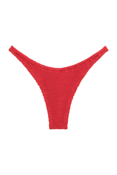 BALBOA CHEEKY BIKINI BOTTOM - RUBY