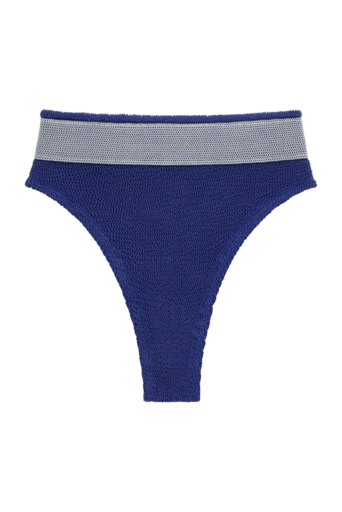 OVERLAY BIKINI BOTTOM - SAPPHIRE