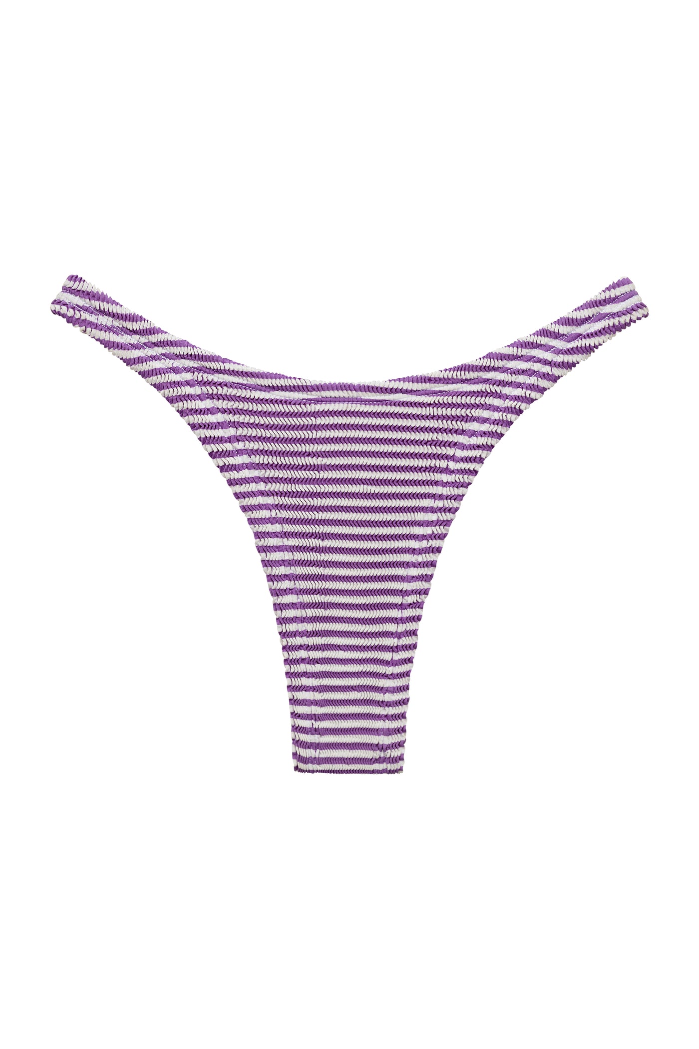 BALBOA BIKINI BOTTOM - PURPLE STRIPED