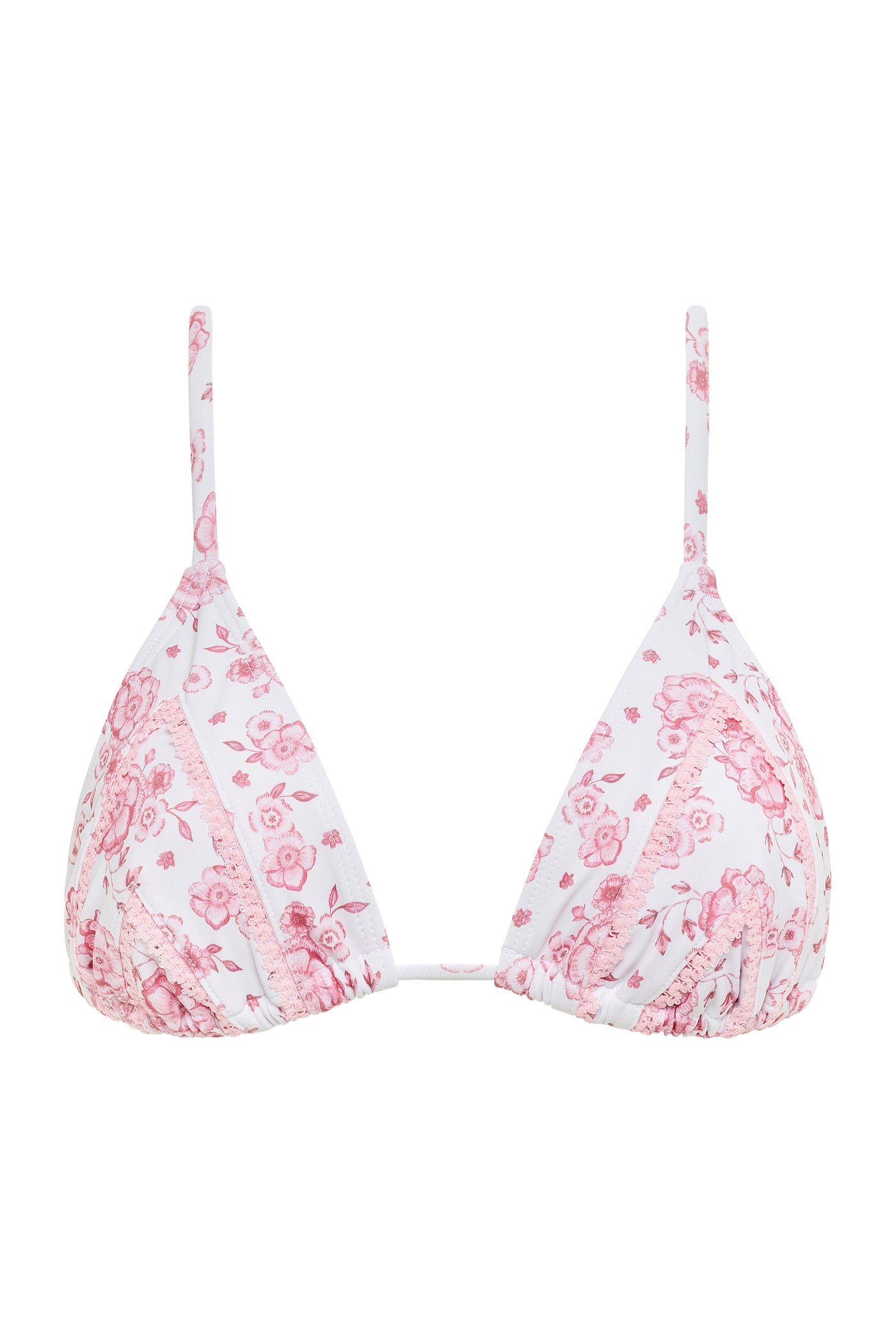 FLORENCE BIKINI TOP - ROSE PETAL