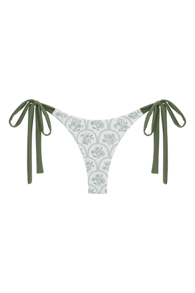 MADAKET REVERSIBLE BIKINI BOTTOM - FLORAL TILE