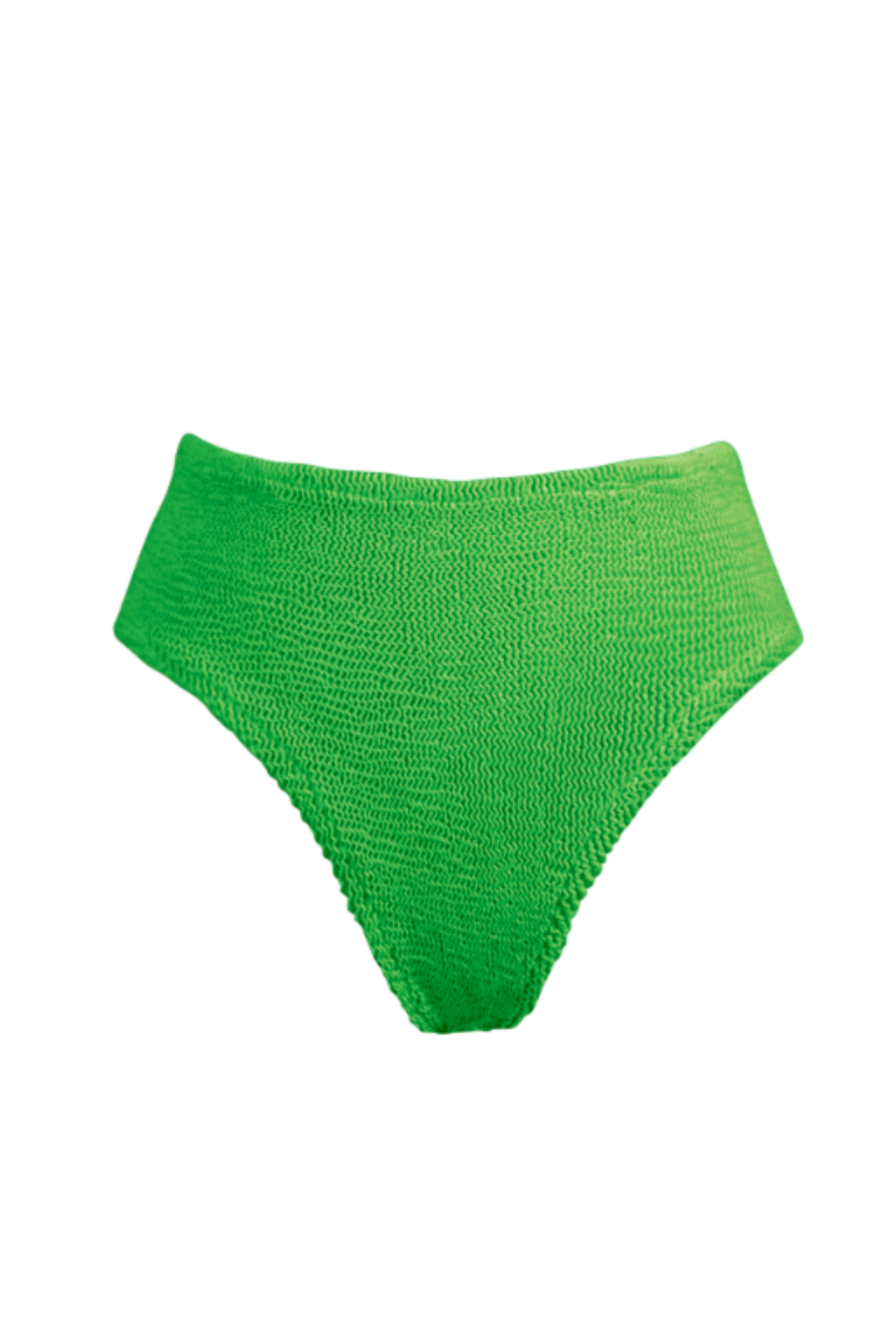 BALBOA HIGH WAISTED BIKINI BOTTOM - MATCHA