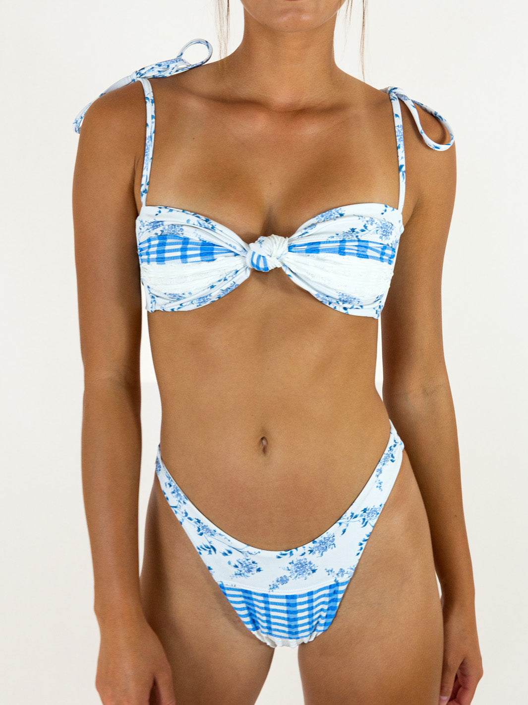 MONTAUK REVERSIBLE BIKINI TOP BLUE ELYSIIAN